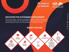 Türkiye Scholarships – Islamic Development Bank (IsDB) Joint Scholarship Program 